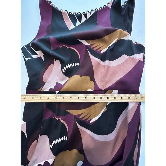 Trina Turk Potter Valley Sleeveless Sheath Dress size 12 - Picture 11 of 12